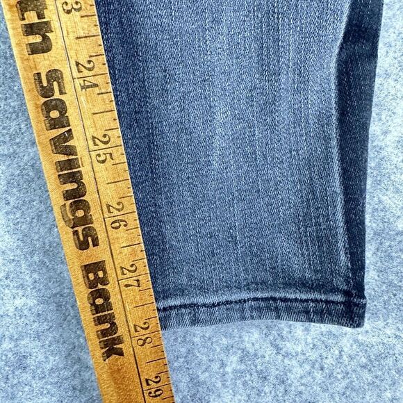 FRAME Denim Le High Skinny Jeans Womens 27 Gray Black Two Tone Side Stripe Slim* - Picture 10 of 13